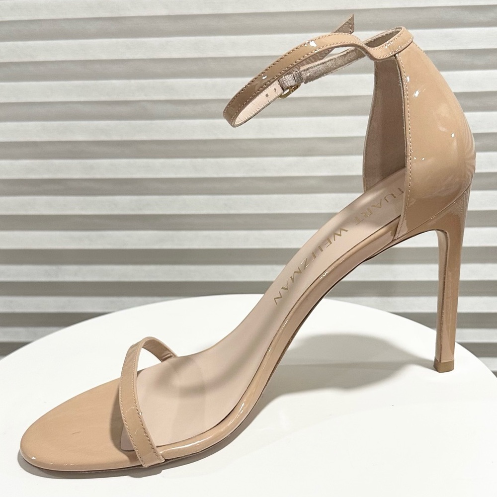 🌹STUART WEITZMAN 🌹 Nudistsong Ankle Strap Sandal Size: 10 - Picture 6 of 13